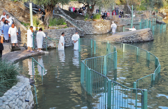 Изображение к Крещение в Назарете, река Иордан.