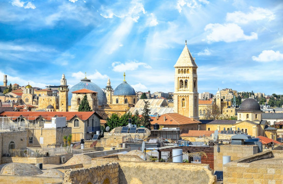 Изображение к Пешеходный  Иерусалим