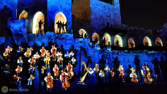 Изображение к Вечерняя экскурсия по Иерусалиму и лазерное шоу на Башне Давида