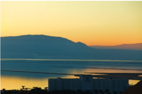 Изображение к Вечернее Мертвое море
