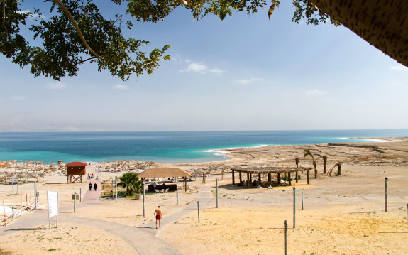 Изображение к Мертвое море, пляж Калия