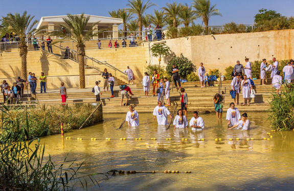 Изображение к Крещение на Святой земле в Каср аль-Яхуд